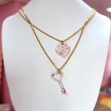 Load image into Gallery viewer, Key to My Heart - Friendship Necklaces Pair