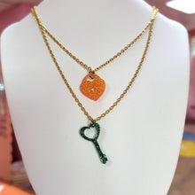 Load image into Gallery viewer, Key to My Heart - Friendship Necklaces Pair