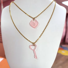 Load image into Gallery viewer, Key to My Heart - Friendship Necklaces Pair