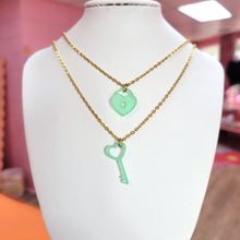 Load image into Gallery viewer, Key to My Heart - Friendship Necklaces Pair