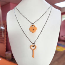 Load image into Gallery viewer, Key to My Heart - Friendship Necklaces Pair