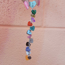 Load image into Gallery viewer, 12 Eras Glittering Hearts Adhesive Charm Chain