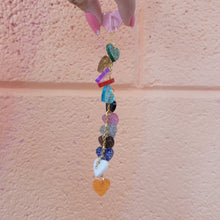 Load image into Gallery viewer, 12 Eras Glittering Hearts Adhesive Charm Chain
