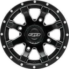 Load image into Gallery viewer, QuadBoss, QuadBoss Grinder 12x7 PowerSports Wheel Part #608502 - Lightweight Aluminum Design with 700 lbs Load Capacity