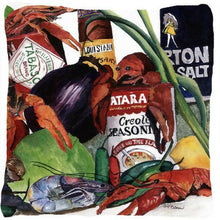 Load image into Gallery viewer, Louisiana Spices Decorative   Canvas Fabric Pillow