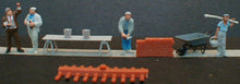 Load image into Gallery viewer, Preiser 10251 HO Scale People Working -- Bricklayers/Accessories
