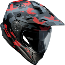 Load image into Gallery viewer, Z1R, Z1R Range Helmet - Camo Red, Small (Part #0140-0094) | Versatile Motorcycle Helmet with Sun Visor and Removable Lining