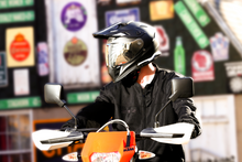 Load image into Gallery viewer, Z1R, Z1R Range Helmet - Uptake Black/White Large (Part #0140-0010)