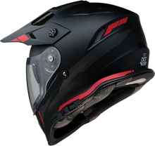 Load image into Gallery viewer, Z1R, Z1R Range Helmet Uptake Black/Red 2XL - Versatile Motorcycle Helmet with Drop-Down Sun Visor and Removable Lining