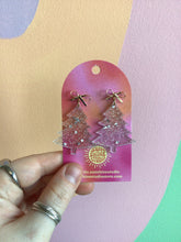 Load image into Gallery viewer, Clear Confetti Holiday Trees