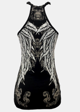Load image into Gallery viewer, Women’s BLACK Stunning Twist Halter Top