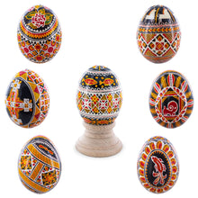 Load image into Gallery viewer, One Egg in Assortment Real Eggshell Ukrainian Easter Egg Pysanka