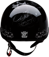 Load image into Gallery viewer, Z1R, Z1R Vagrant Helmet FTW - Black/Gray Small (Part Number 0103-1319)