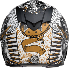 Load image into Gallery viewer, Z1R, Z1R Warrant Sombrero Helmet - White and Gold, XS | Part 0101-14164