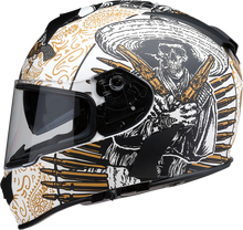 Load image into Gallery viewer, Z1R, Z1R Warrant Helmet Sombrero - White/Gold, Large by Z1R Part 0101-14167
