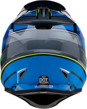 Load image into Gallery viewer, Z1R, Z1R Rise Motorcycle Helmet - Blue/Hi-Viz, 2XL, Part Number 0110-7197