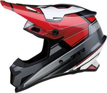 Load image into Gallery viewer, Z1R, Z1R Rise Motorcycle Helmet - Red and Gray, Size 2XL (Part No. 0110-7213)