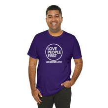 Load image into Gallery viewer, Love People First Tee (White Print)