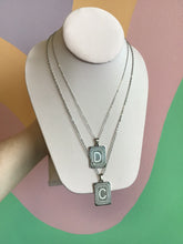 Load image into Gallery viewer, Illustrated Initial Necklaces