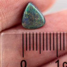 Load image into Gallery viewer, Triangle Natural Australian Black Opal Loose Gemstone 0.98ct