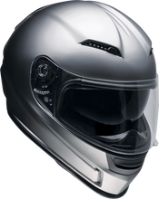 Load image into Gallery viewer, Z1R, Z1R Jackal Helmet Satin Titanium Small - Aerodynamic Polycarbonate Shell with Drop-down Sun Visor