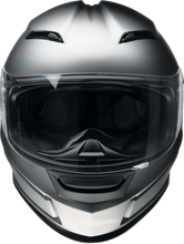 Load image into Gallery viewer, Z1R, Z1R Jackal Helmet Satin Titanium Small - Aerodynamic Polycarbonate Shell with Drop-down Sun Visor
