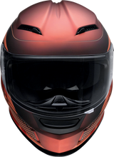 Load image into Gallery viewer, Z1R, Z1R Jackal Helmet Dark Matter Red Large - Injection-Molded Polycarbonate Shell, Drop-Down Sun Visor, and Advanced Ventilation by Z1R Part 0101-14851
