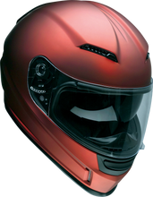 Load image into Gallery viewer, Z1R, Z1R Jackal Helmet - Satin Red Medium by Z1R with Drop-Down Sun Visor and Advanced Ventilation