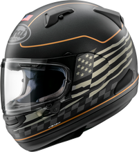 Load image into Gallery viewer, ARAI HELMETS, ARAI HELMETS Signet-X US Flag Black Frost Motorcycle Helmet - Medium (Part #0101-15955)