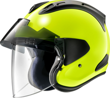 Load image into Gallery viewer, ARAI HELMETS, Arai Helmets Ram-X Large Fluorescent Yellow Motorcycle Helmet with VAS-Z Shield System