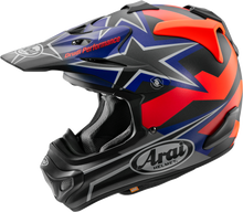 Load image into Gallery viewer, ARAI HELMETS, ARAI Helmets VX-Pro4 Stars &amp; Stripes Black Frost Large - Part 0110-8209