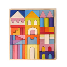 Load image into Gallery viewer, **Pre-order (Ships in 2-3 Weeks)**62 Pcs STAINED Large Castle Building Blocks Set