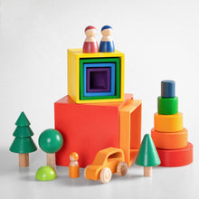 Load image into Gallery viewer, 8 Pcs Wooden Trees Toy Set