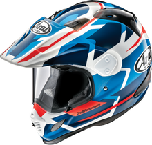 Load image into Gallery viewer, ARAI HELMETS, Arai Helmets XD-4 Depart White/Blue Helmet XS – Advanced Comfort and Ventilation for Motorcyclists