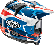 Load image into Gallery viewer, ARAI HELMETS, Arai Helmets XD-4 Depart White/Blue Helmet XS – Advanced Comfort and Ventilation for Motorcyclists