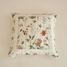 Load image into Gallery viewer, DaDalogy Enchanted Meadow Bed in a bag Set - Victoria Garden Delicate Floral Symphony in Beige, Rose, and Soft Green, Luxuriously Soft Quilted Set
