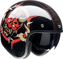 Load image into Gallery viewer, Z1R, Z1R Saturn Helmet - Devilish Gloss Black/Red XS – Part Number 0104-2876