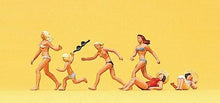 Load image into Gallery viewer, Preiser 10211 HO Scale Recreation &amp; Sports -- Fun At The Beach