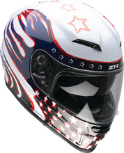 Load image into Gallery viewer, Z1R, Z1R Jackal Patriot Helmet - Red/White/Blue, Large - Model 0101-15415