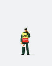Load image into Gallery viewer, Preiser 28100 HO Scale Individual Figure -- Customs Officer Wearing Safety Vest