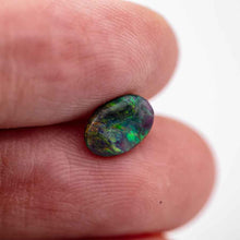 Load image into Gallery viewer, Rare Two Sides Galaxy Natural Australian Black Opal Loose Gemstone 0.53ct