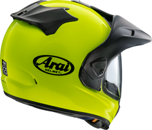 Load image into Gallery viewer, ARAI HELMETS, ARAI Helmets XD-5 Fluorescent Yellow Helmet with VAS-A Shield System and Max-Vision Shield - XS