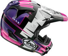 Load image into Gallery viewer, ARAI HELMETS, ARAI Helmets VX-Pro4 Battle Purple Helmet - Large, Part Number 0110-8714