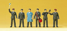 Load image into Gallery viewer, Preiser 10087 HO Scale Railroad Personnel -- Swiss Railway Personnel