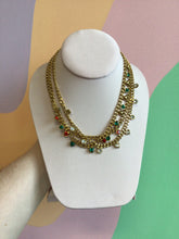 Load image into Gallery viewer, Titanium Gem Heart Chain