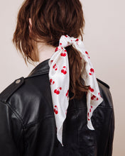 Load image into Gallery viewer, Cherry Bomb - Convertible Scrunchie Tie