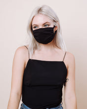Load image into Gallery viewer, Black Face Mask