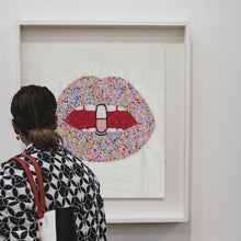 Load image into Gallery viewer, Chill Pill Beaded Pop-Art Wall Decor