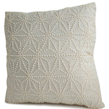 Load image into Gallery viewer, Asa no Ha Oatmeal Linen Pillow