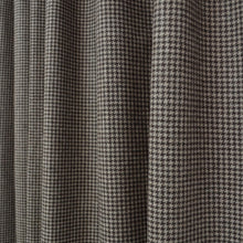 Load image into Gallery viewer, Brown Houndstooth Wool Curtain